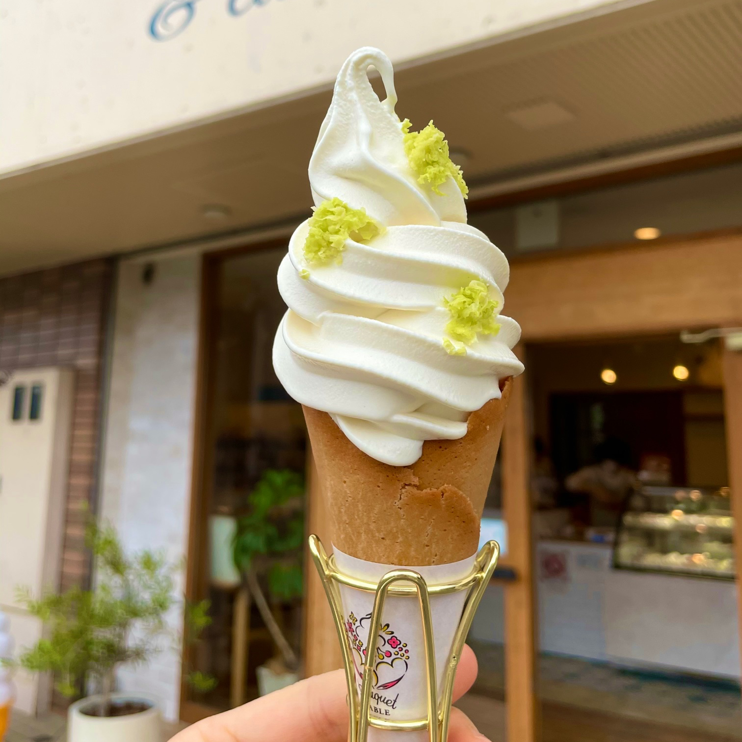 本わさびのソフトクリーム|[公式]安城市のカフェ＆ケーキ アンドケイクスパッチ