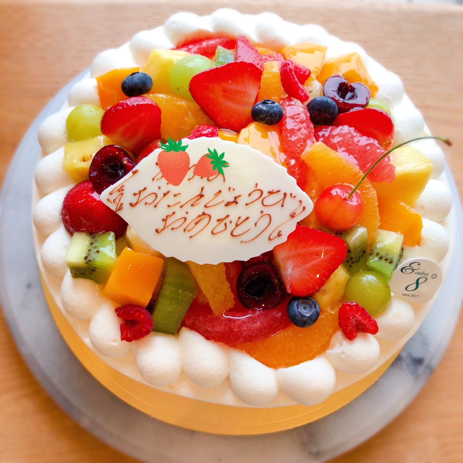 フルーツショートケーキ 公式 アンドケイクスパッチ 安城市のカフェ ケーキ